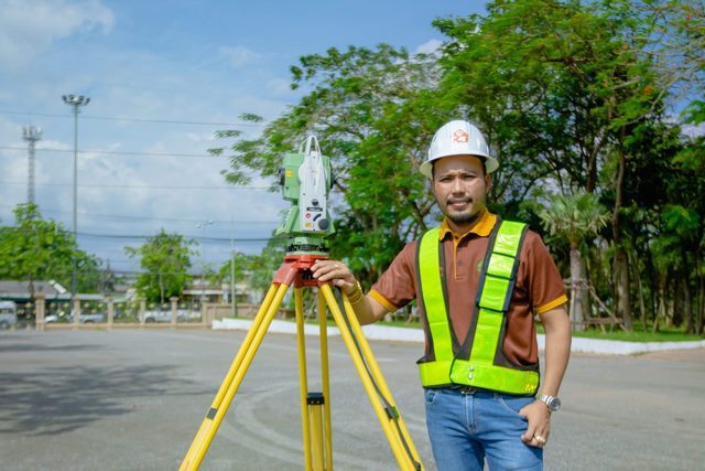 การสำรวจรังวัดหมุดควบคุม บริษัท เคเจ เซอร์เวย์ แอนด์ คอนซัลแตนท์ จำกัด