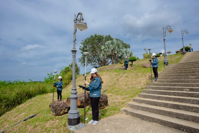 การสำรวจแผนที่ภูมิประเทศ การสำรวจด้วยดาวเทียม GNSS