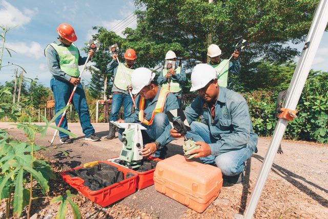 งานสำรวจจัดทำแผนที่ภูมิประเทศ บริษัท เคเจ เซอร์เวย์ แอนด์ คอนซัลแตนท์ จำกัด