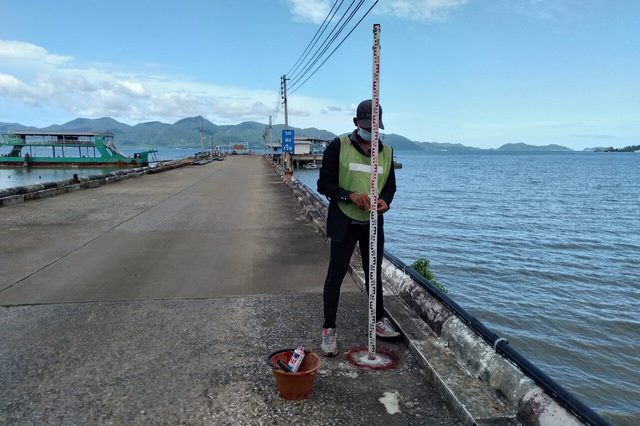 งานสำรวจรังวัดหมุดควบคุม บริษัท เคเจ เซอร์เวย์ แอนด์ คอนซัลแตนท์ จำกัด