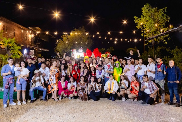 งานเลี้ยงฉลองปีใหม่ของบริษัท เคเจ