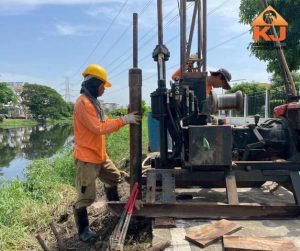 โครงการ งานเจาะสำรวจหาตำแหน่งท่อส่งน้ำมัน ขนาด 10″และ 18“
