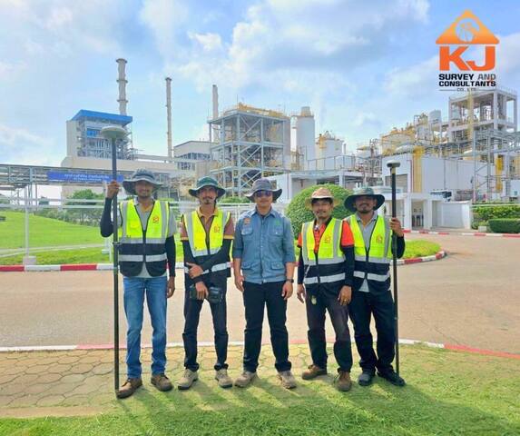 โครงการ งาน Survey and underground pipe scanned for the pipe rack outside NPP12.